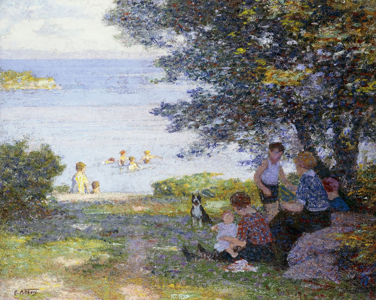 Przez wodę, autorstwa Edward Henry Potthast
