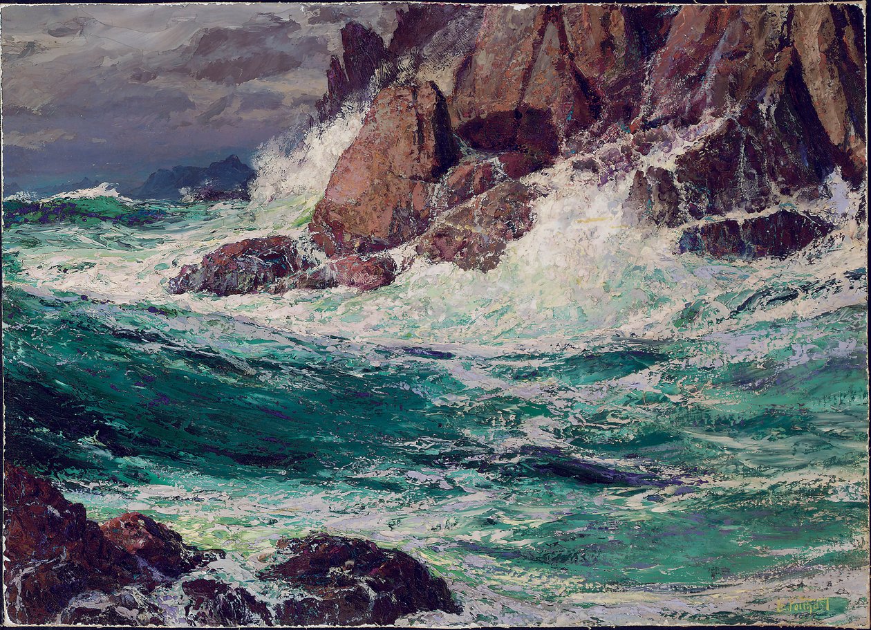 Burzliwe morza, 1923 autorstwa Edward Henry Potthast