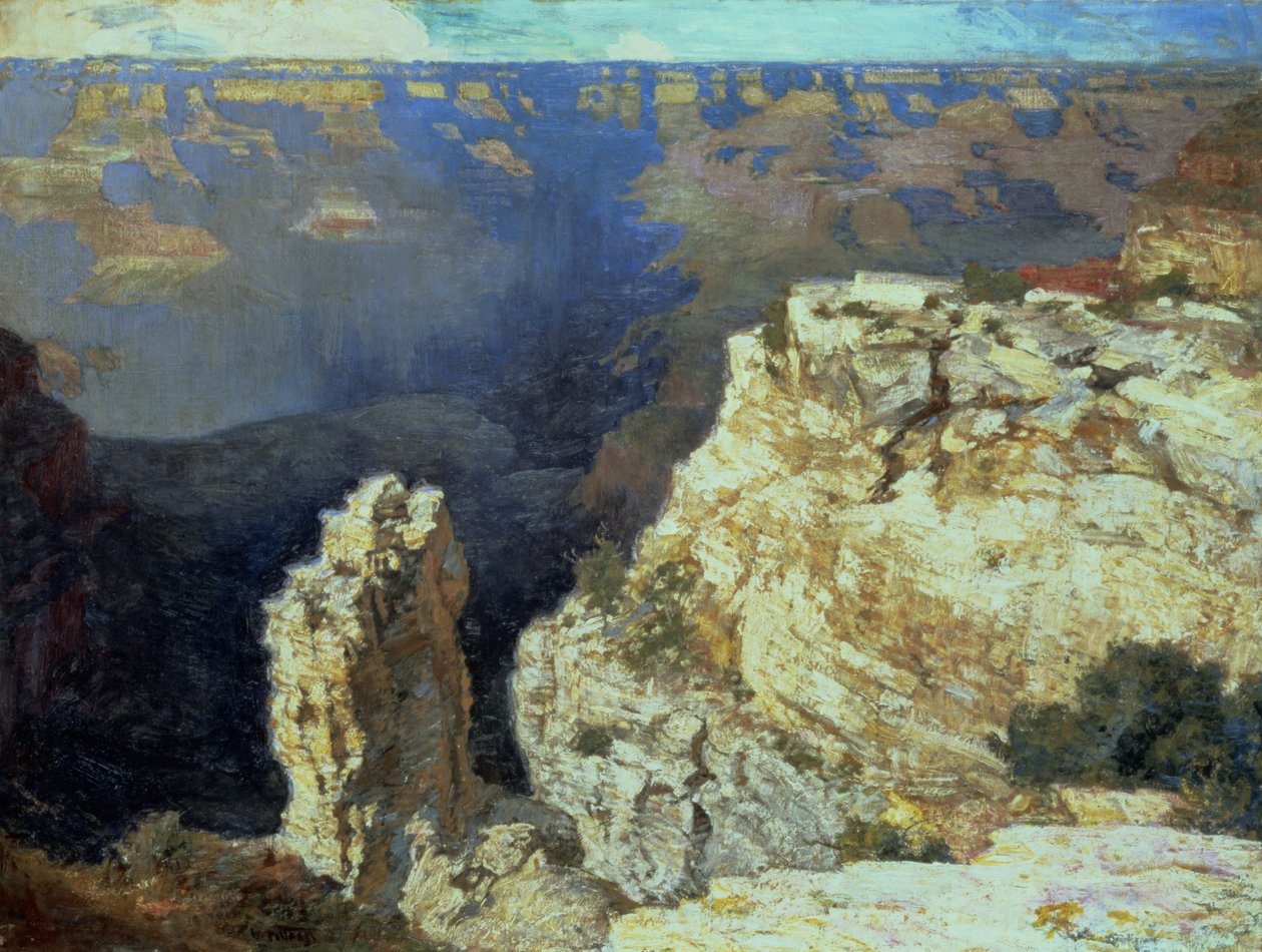 Wielki Kanion (olej na płótnie) autorstwa Edward Henry Potthast