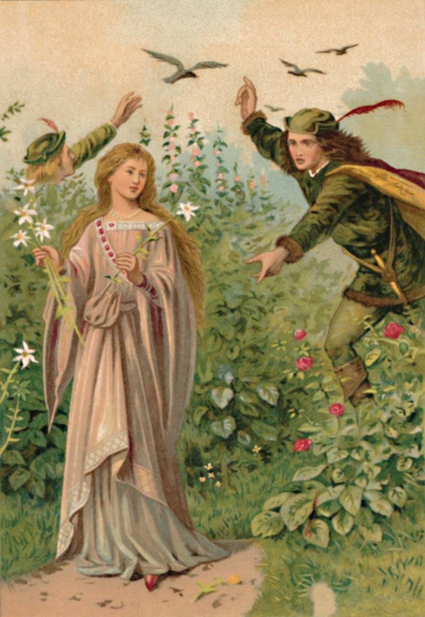 Bracia i ich siostra, 1901 autorstwa Edward Henry Wehnert