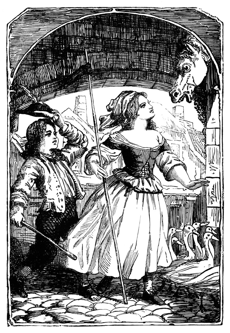 Gęsiareczka, 1901 autorstwa Edward Henry Wehnert