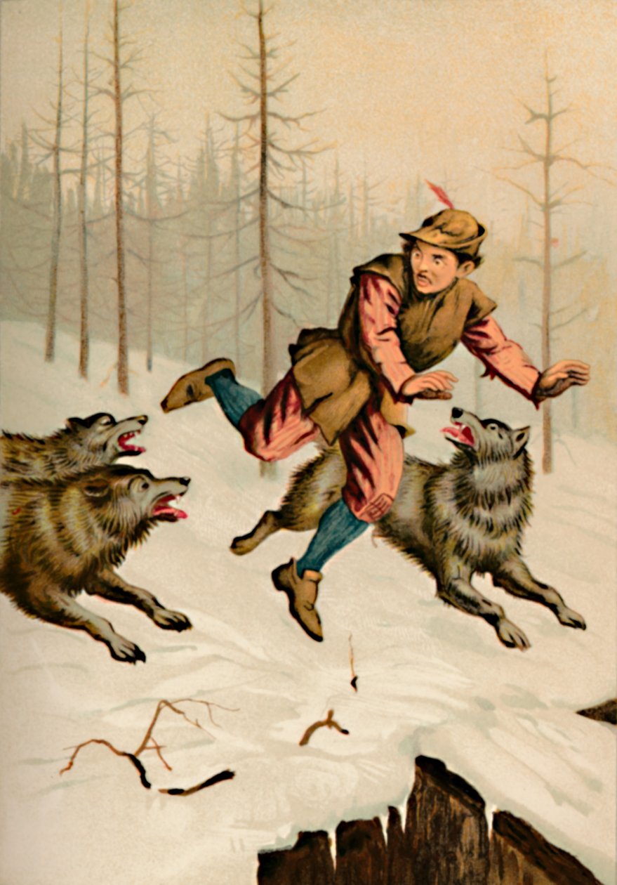 Pechowy człowiek, 1901 autorstwa Edward Henry Wehnert