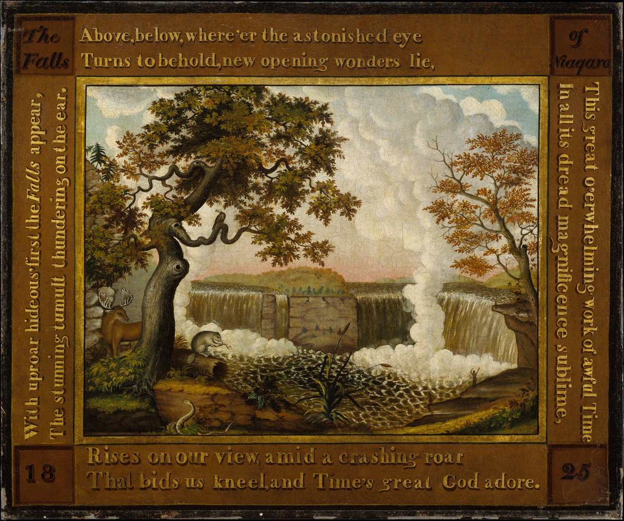 Die Niagarafälle autorstwa Edward Hicks