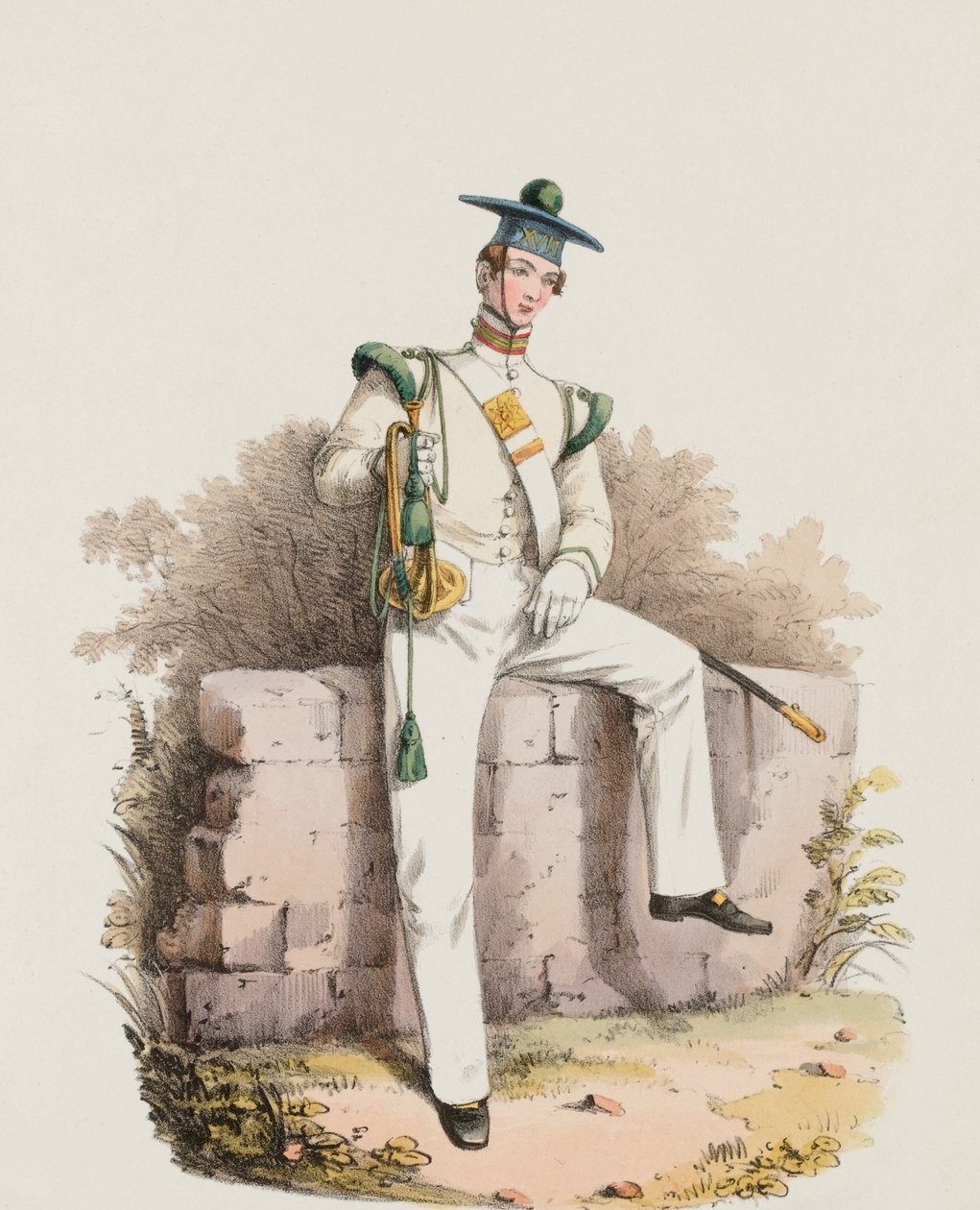 Trębacz XVII, Rozbierz autorstwa Edward Hull