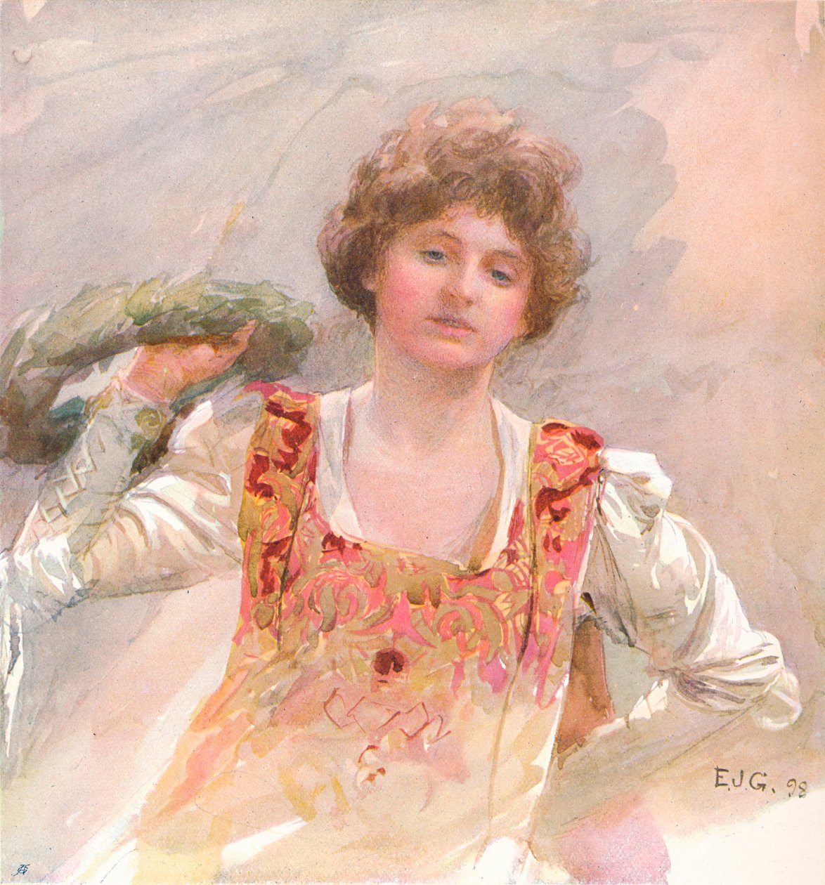 Urodziny, 1870-1906, 1906. autorstwa Edward John Gregory