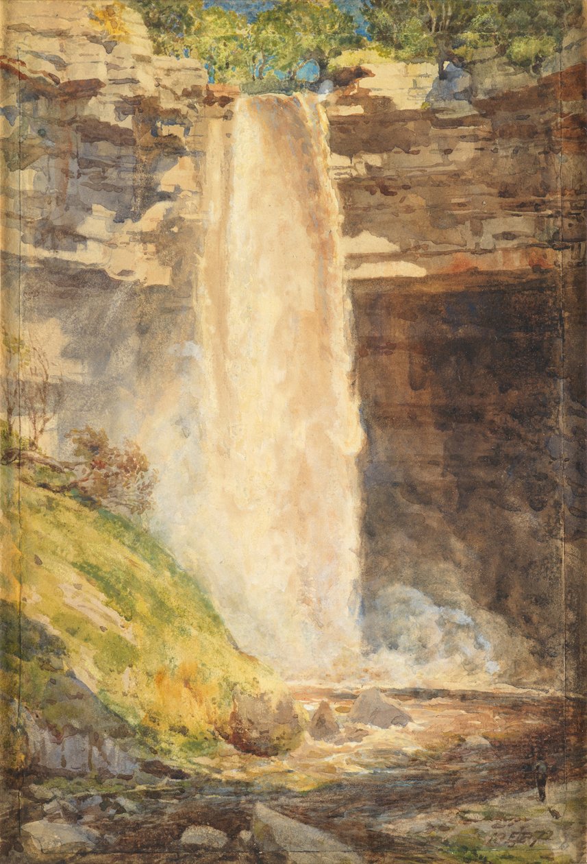 Hardraw Force, 1872 autorstwa Edward John Poynter