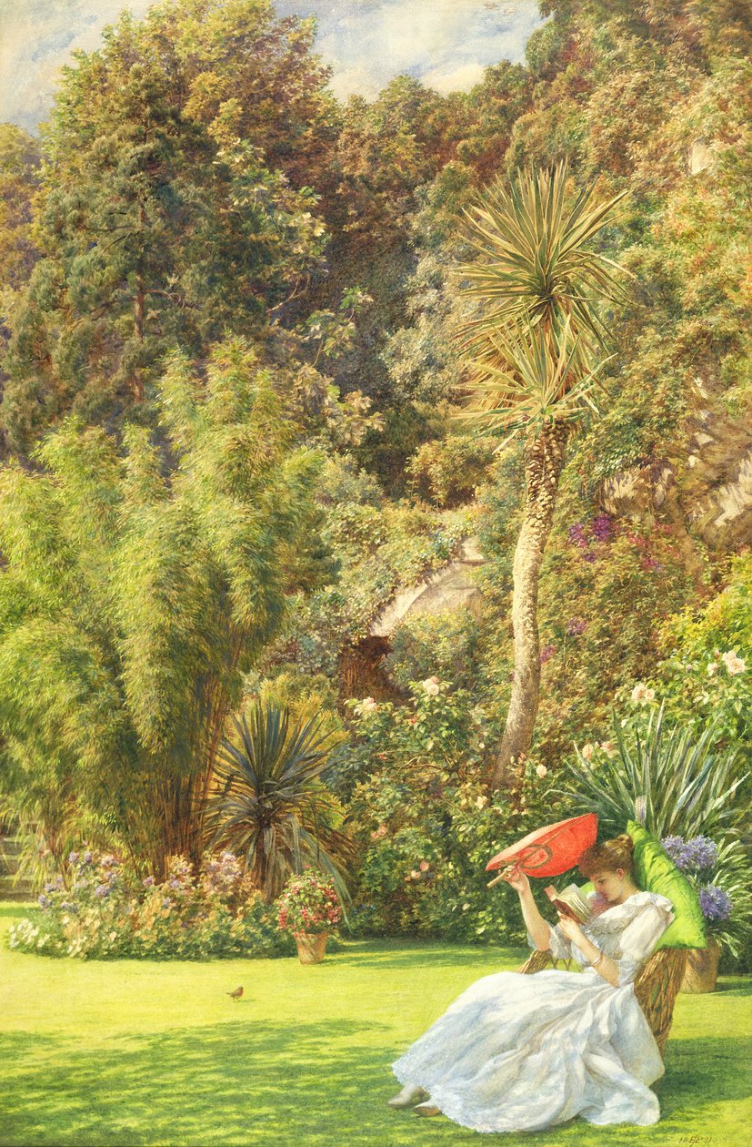 W ogrodzie autorstwa Edward John Poynter
