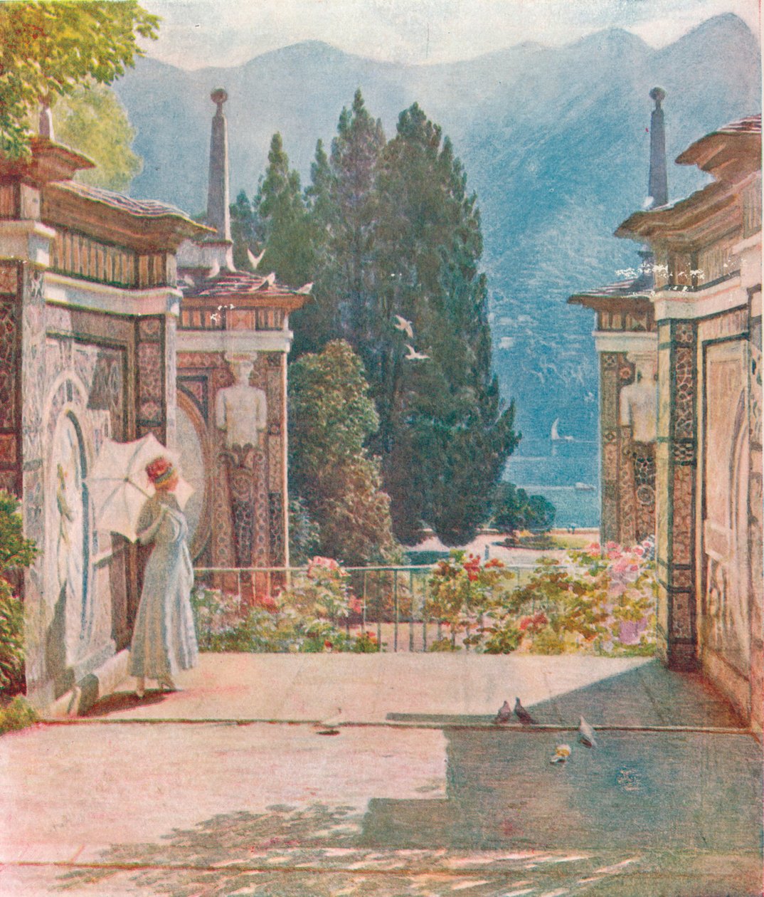 W słońcu, c1890 autorstwa Edward John Poynter