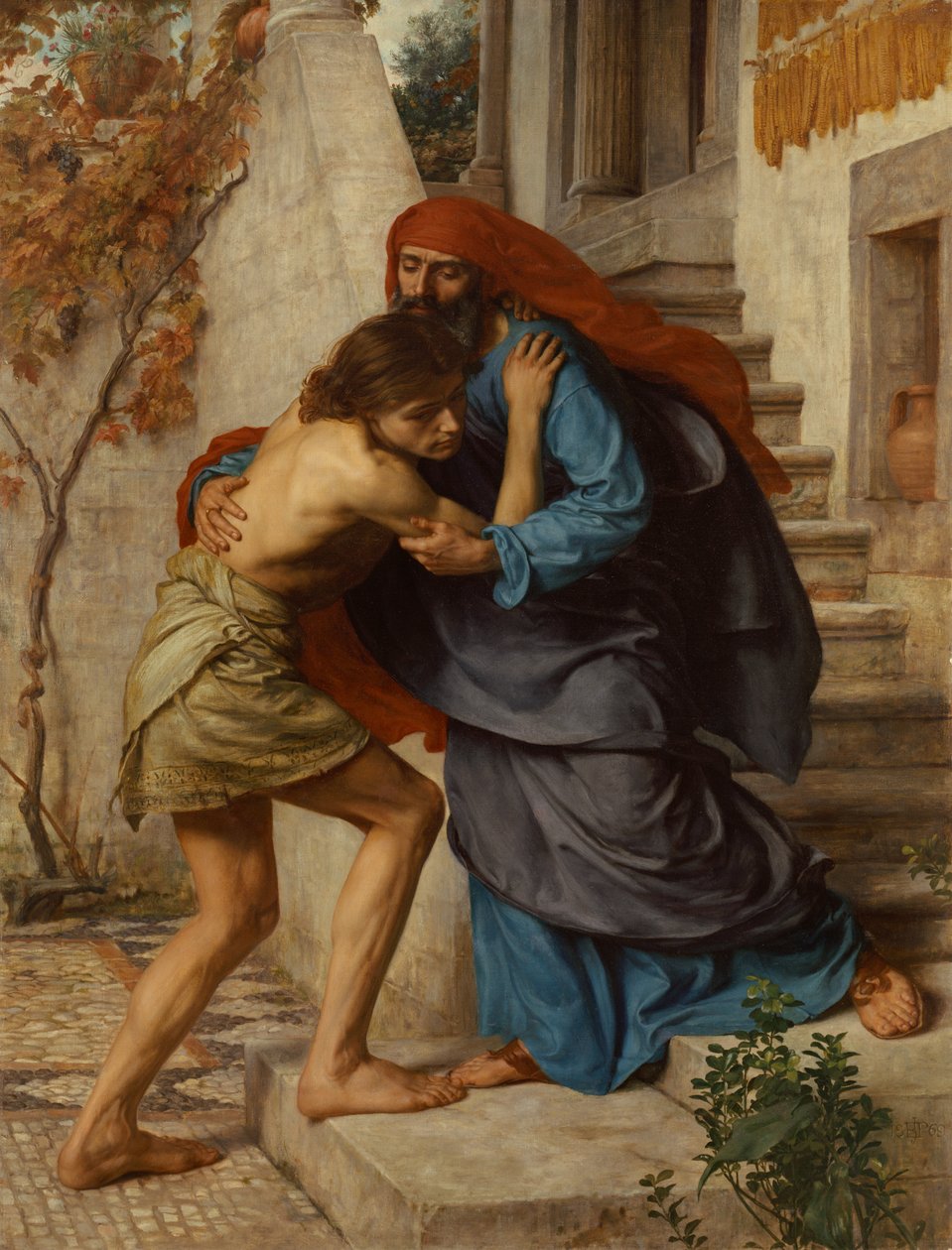 Powrót marnotrawnego autorstwa Edward John Poynter