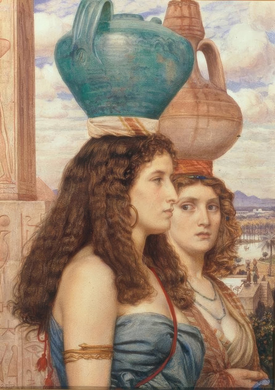 Nosiciele wody Nilu autorstwa Edward John Poynter