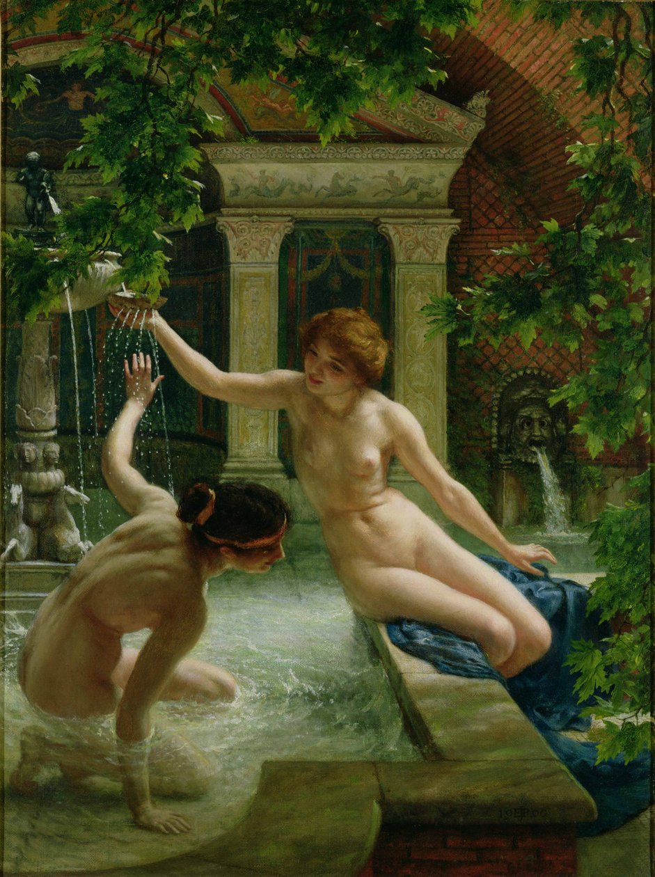 Dzieci wody, 1900 autorstwa Edward John Poynter