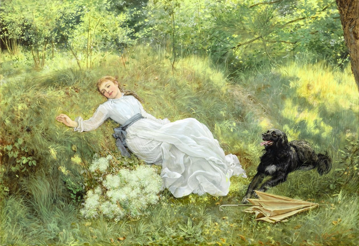 Letnie popołudnie autorstwa Edward Killingworth Johnson