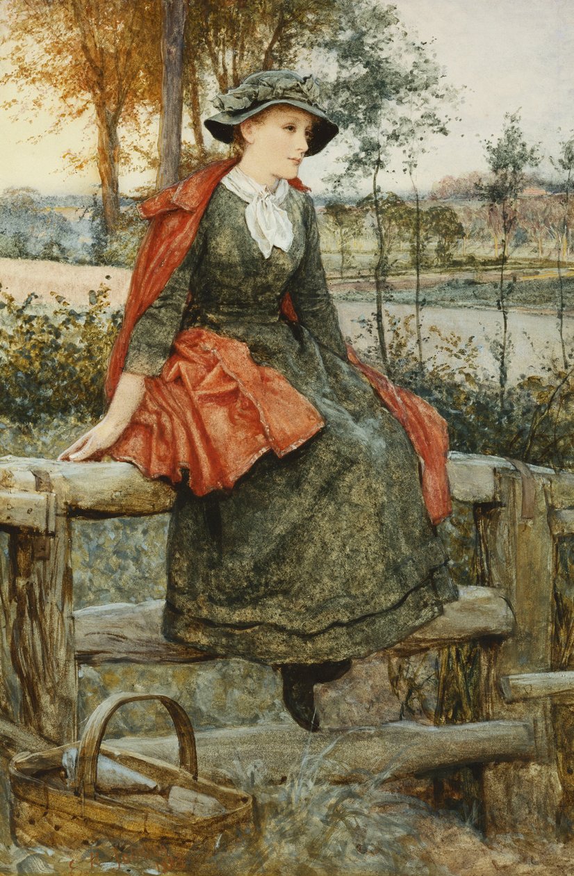 Czerwony Przylądek, 1883 autorstwa Edward Killingworth Johnson