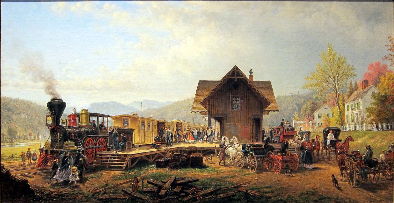 NY Met Lansom Henry zakwaterowanie autorstwa Edward Lamson Henry