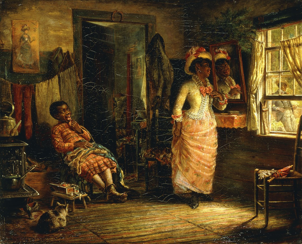 Ona jest przywiązana do blasku, c.1885 autorstwa Edward Lamson Henry