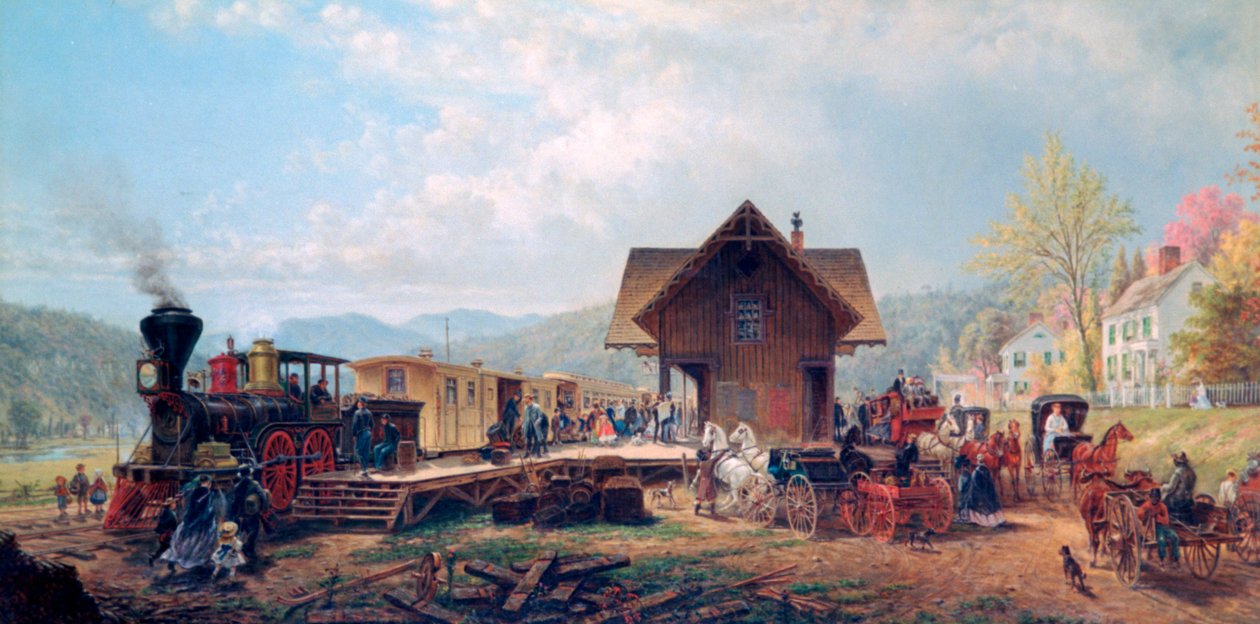 9:45 Zakwaterowanie, 1867 autorstwa Edward Lamson Henry