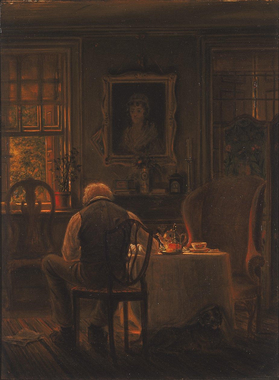 Wdowiec autorstwa Edward Lamson Henry