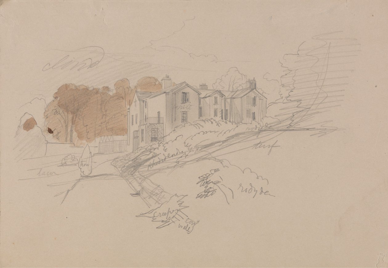Dom na wsi autorstwa Edward Lear