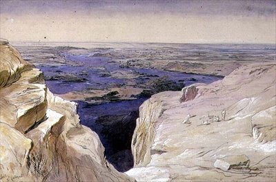 Aboo Seer: Północny Nil autorstwa Edward Lear