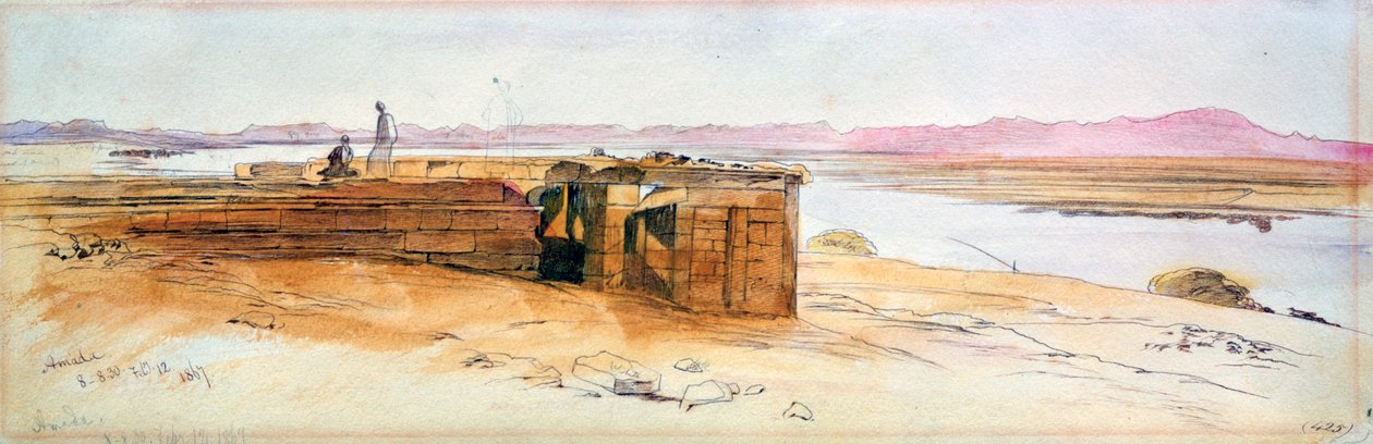 Amada, 12 lutego 1867 autorstwa Edward Lear