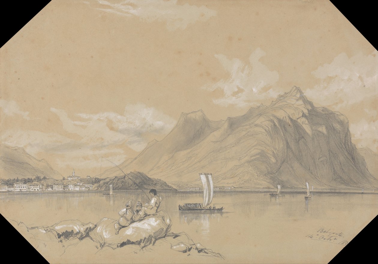 Balgrate. 14. Październik 1837 r. autorstwa Edward Lear