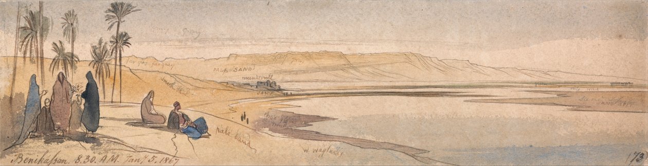 Benihassan autorstwa Edward Lear