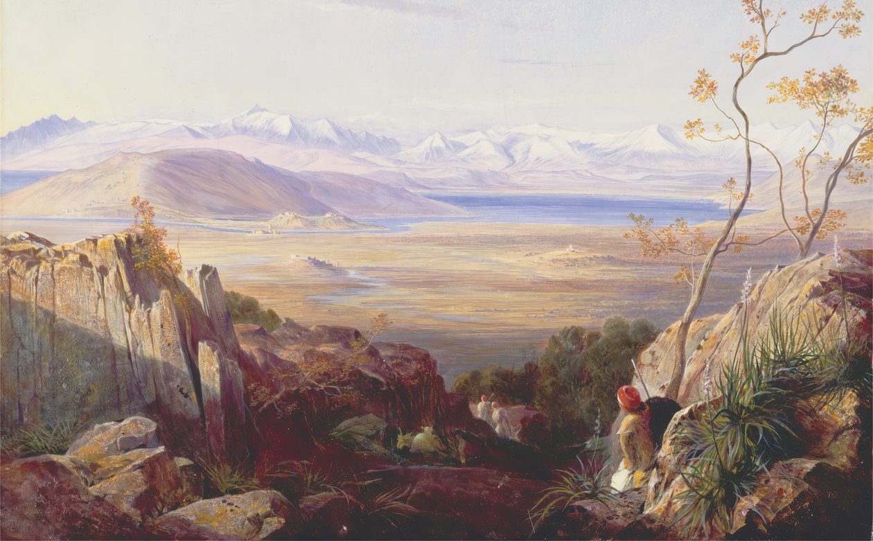 Butrinto, Albania, 1861. autorstwa Edward Lear