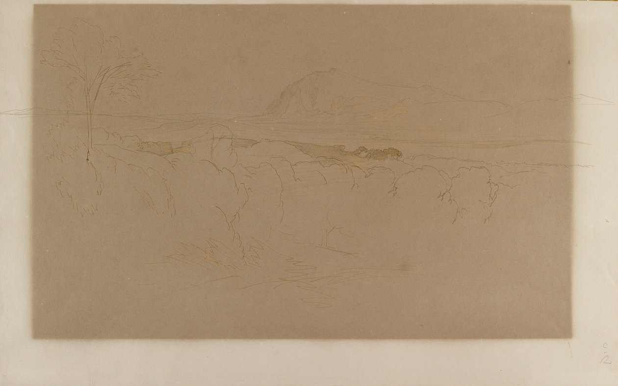 Kalabria, 1847 autorstwa Edward Lear