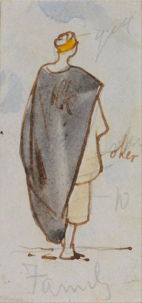 Egipcjanin autorstwa Edward Lear