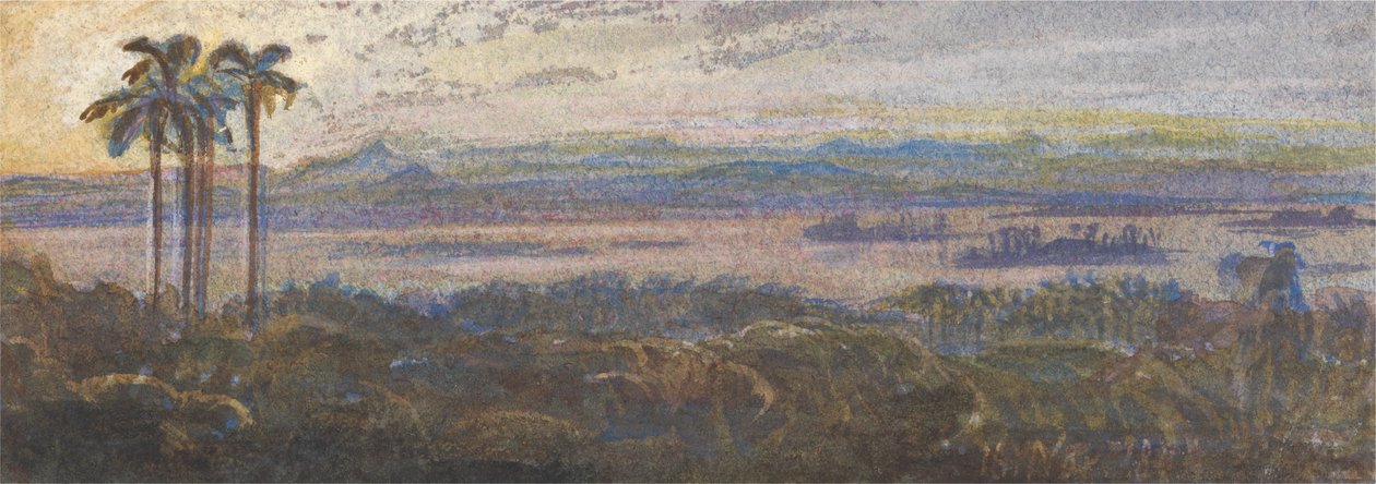 Indian River Landscape autorstwa Edward Lear