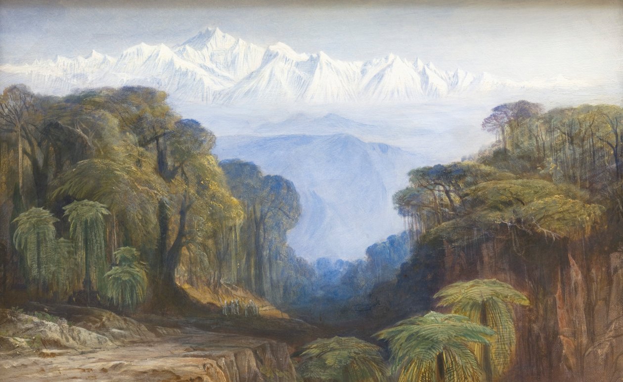 Kinchinjunga autorstwa Edward Lear