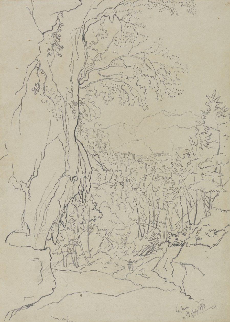 Jaskinia autorstwa Edward Lear