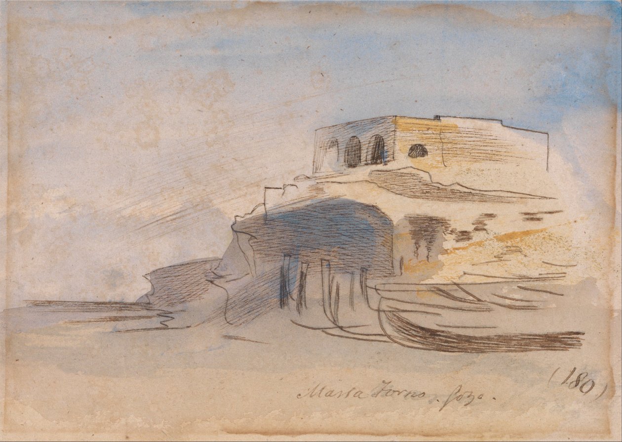 Massa Forno, Gozo autorstwa Edward Lear