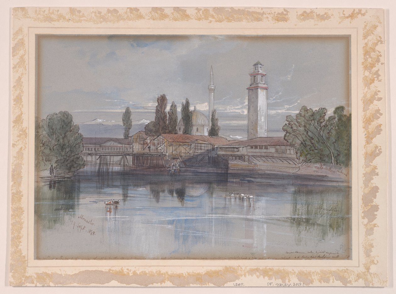 Klasztor autorstwa Edward Lear
