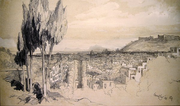 Neapol autorstwa Edward Lear