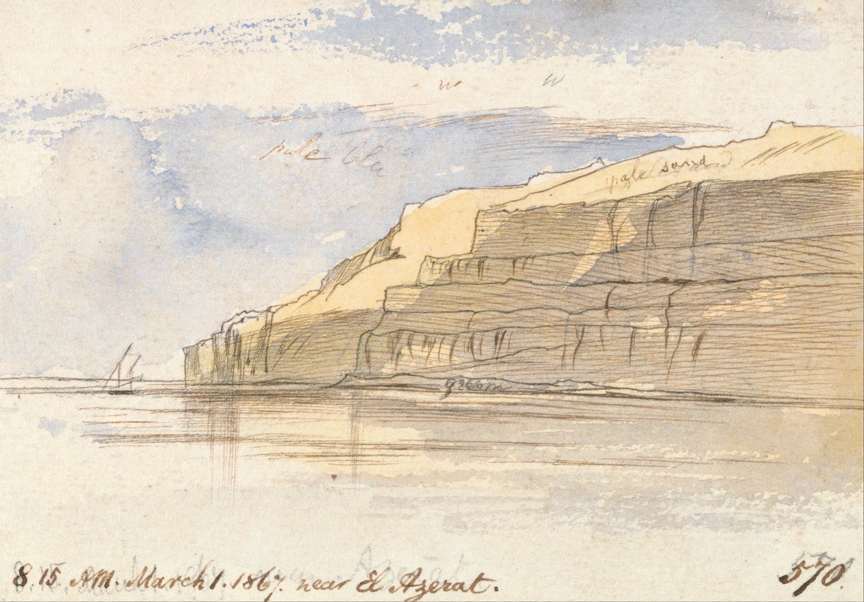 W pobliżu El Azerat autorstwa Edward Lear