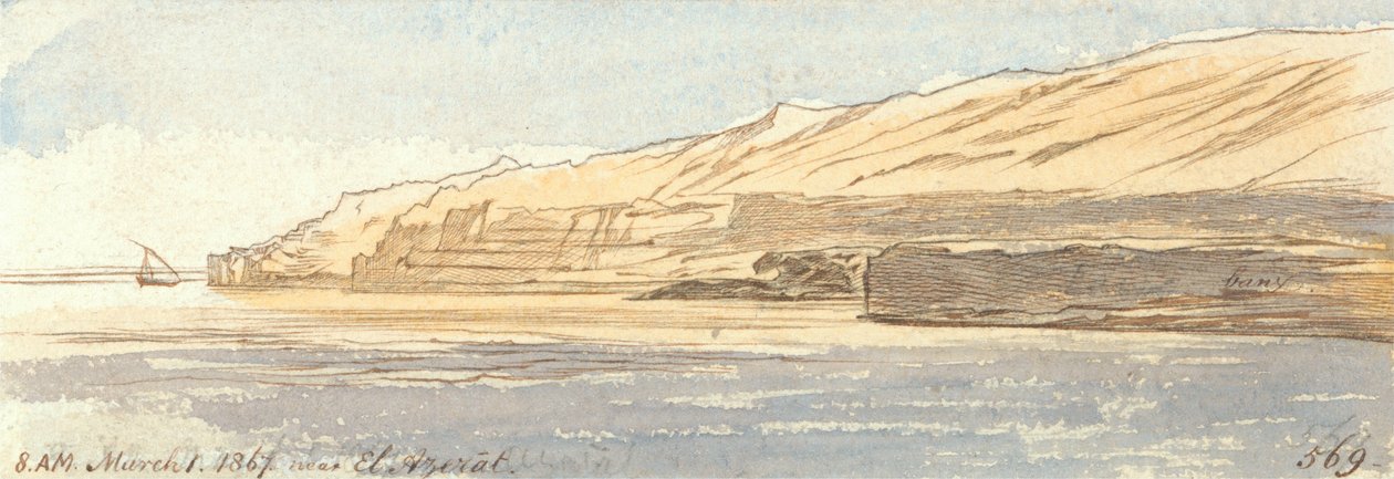 W pobliżu El Azerat autorstwa Edward Lear