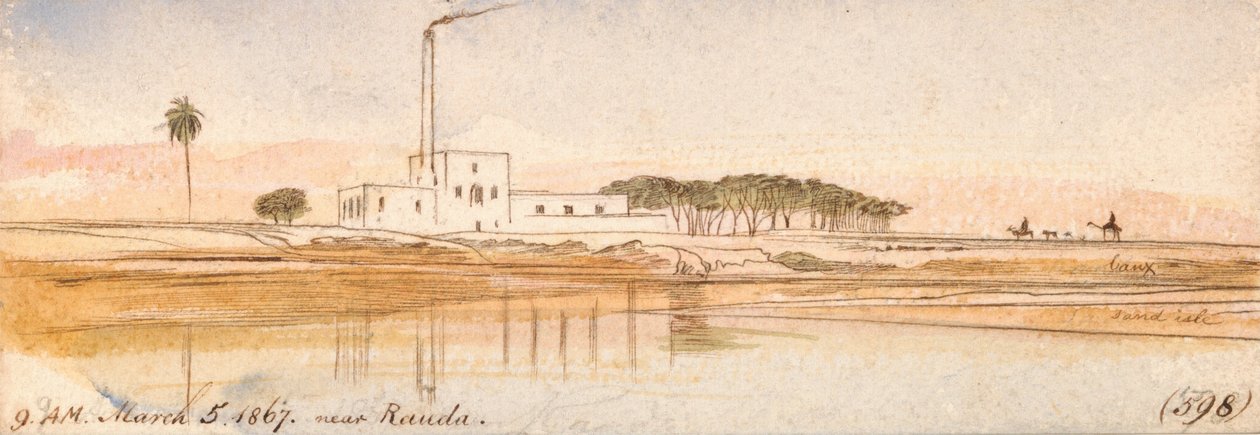 W pobliżu Rauda autorstwa Edward Lear