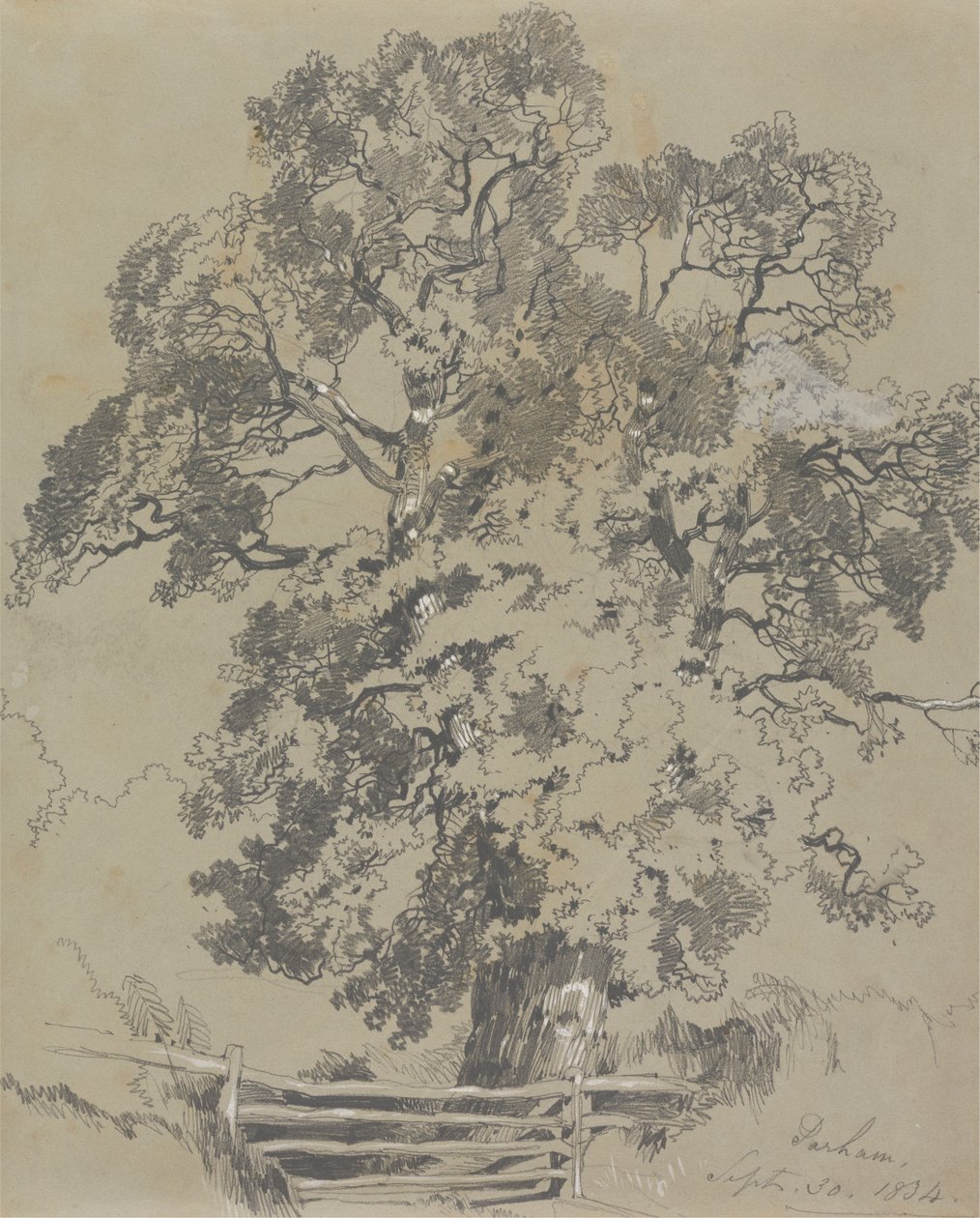 Parham, wrzesień 30, 1834 autorstwa Edward Lear