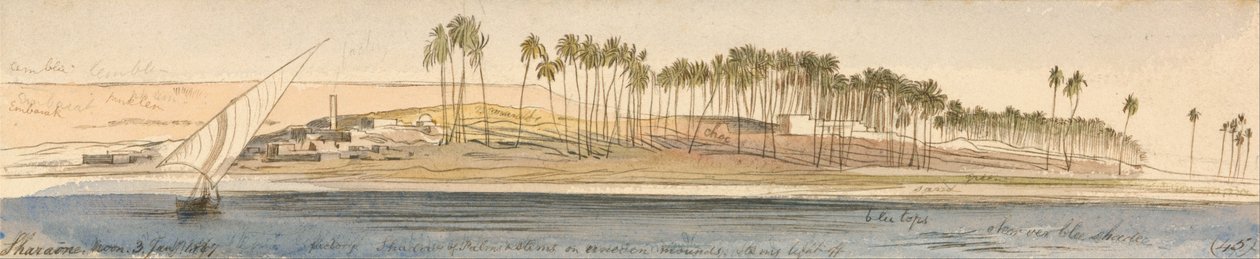 Sharaone autorstwa Edward Lear