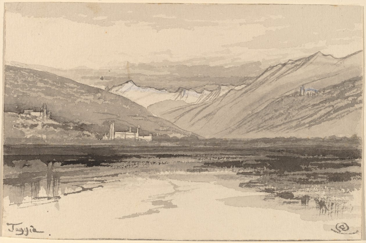 Taggia autorstwa Edward Lear