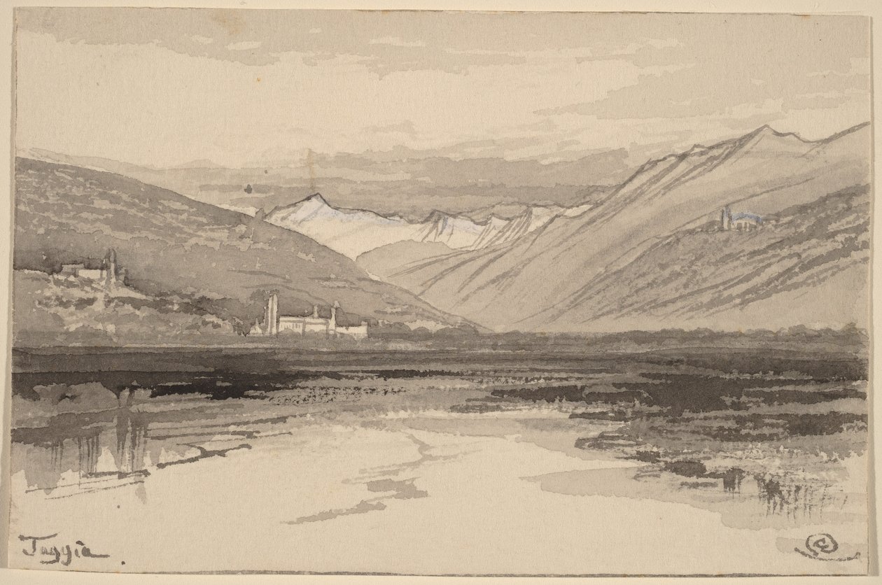Taggia autorstwa Edward Lear