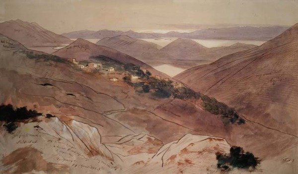 Dolina Katchari autorstwa Edward Lear