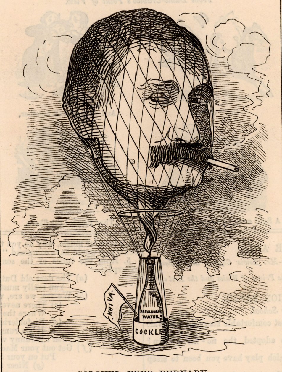 Fryderyk Gustaw Burnaby autorstwa Edward Linley Sambourne