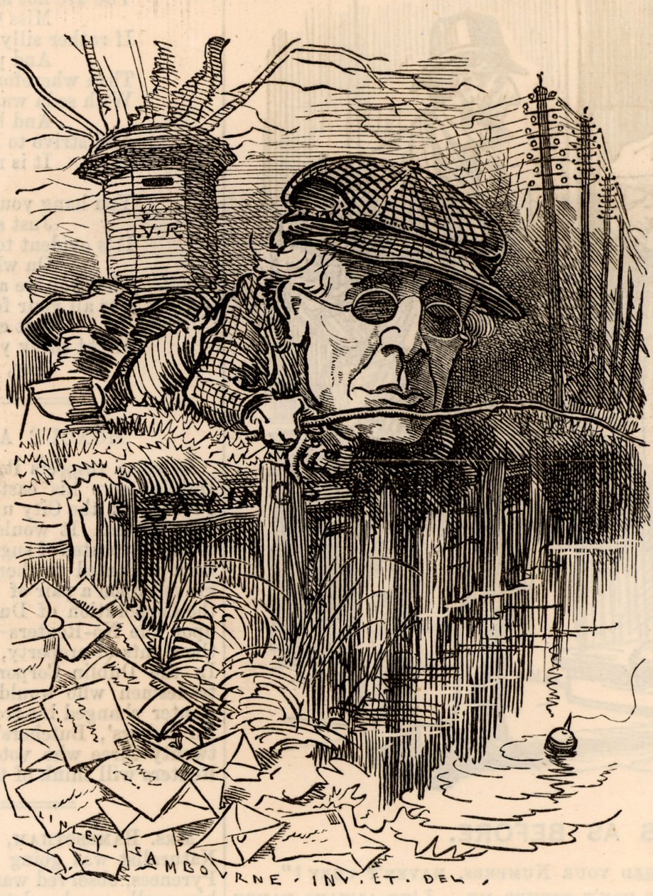Henryk Fawcett (1833-1884) autorstwa Edward Linley Sambourne