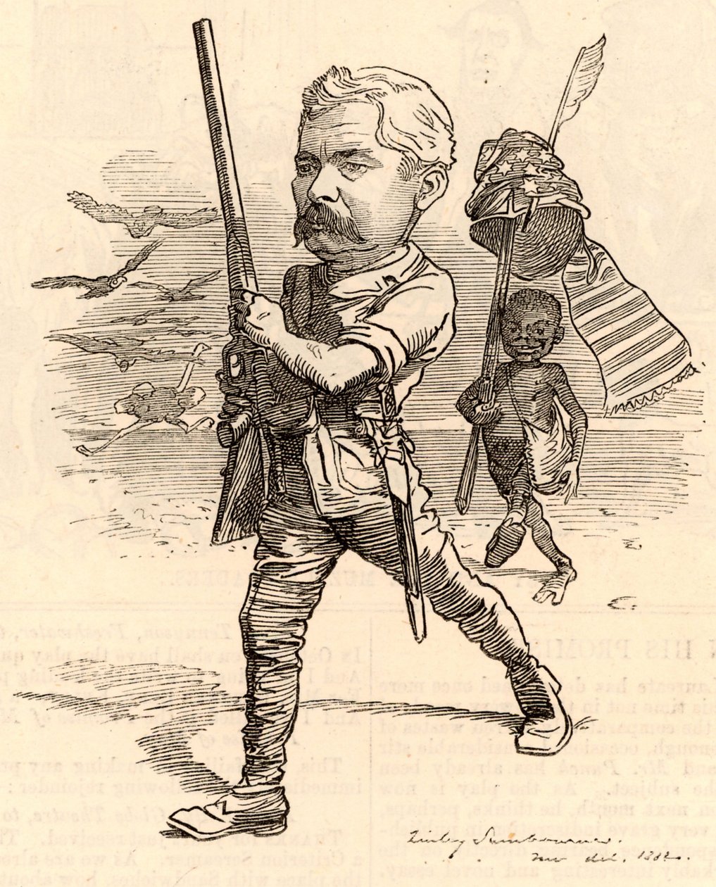 Ilustracja z Henrym Mortonem Stanleyem autorstwa Edward Linley Sambourne
