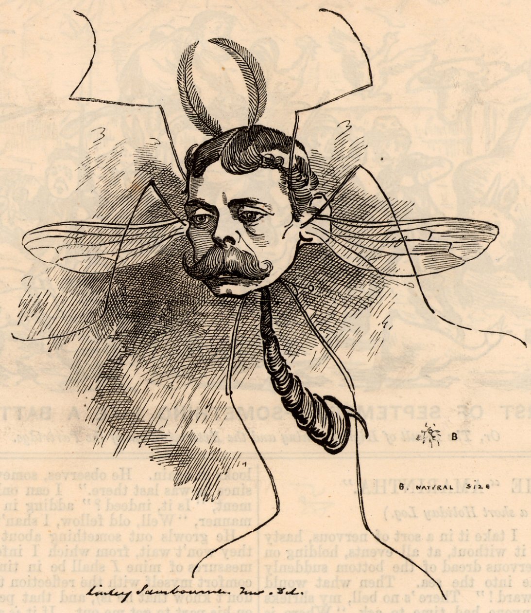 Lord Randolph Henry Spencer Churchill (1849-1895) autorstwa Edward Linley Sambourne