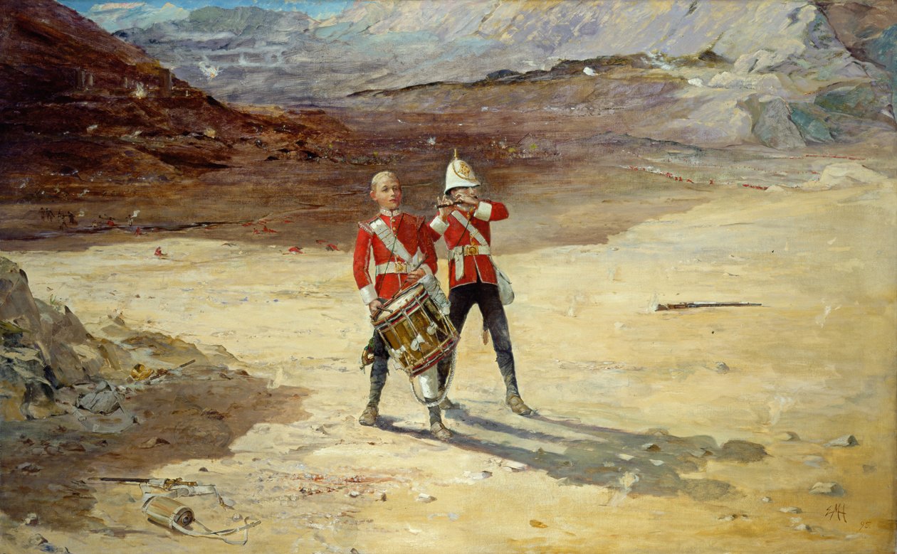 Bębny na dziobie i rufie autorstwa Edward Matthew Hale