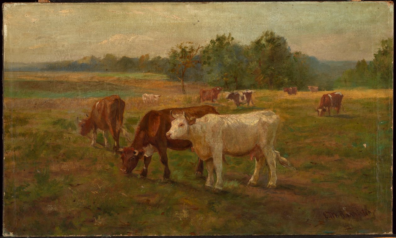 Krowy autorstwa Edward Mitchell Bannister