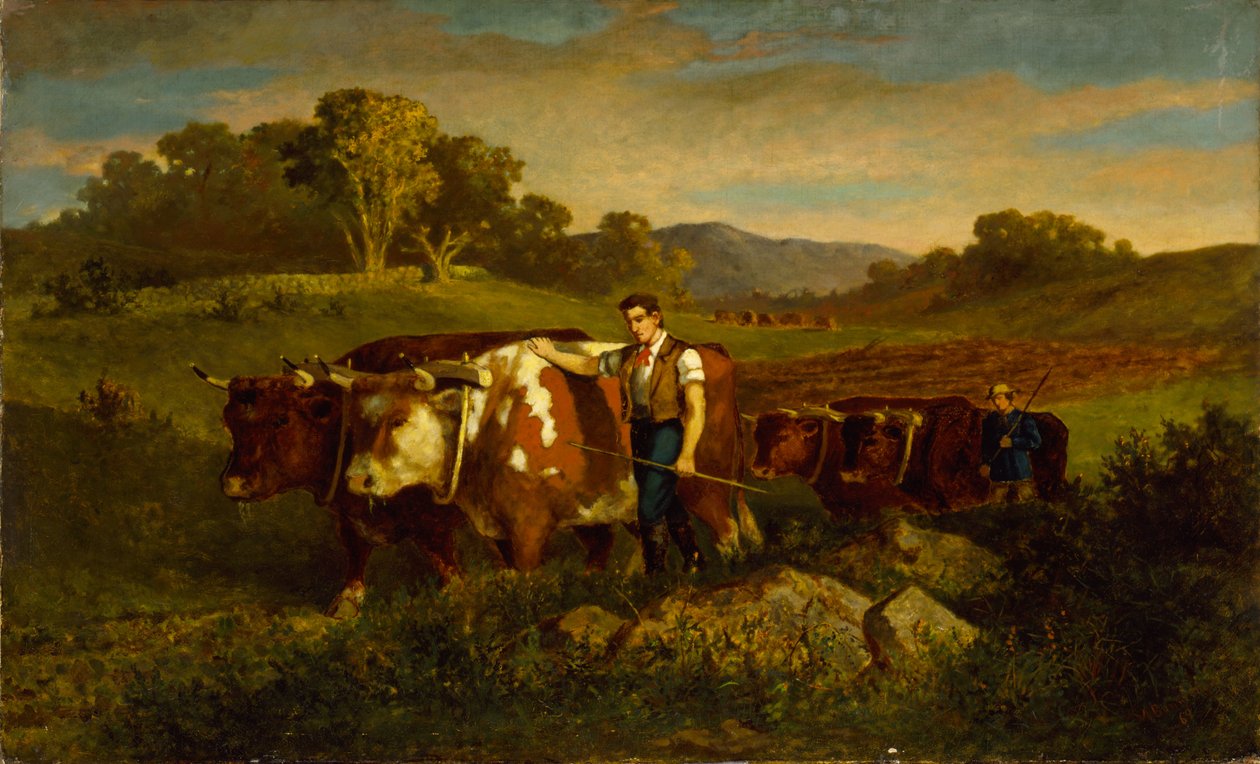 Pasterze z krowami autorstwa Edward Mitchell Bannister